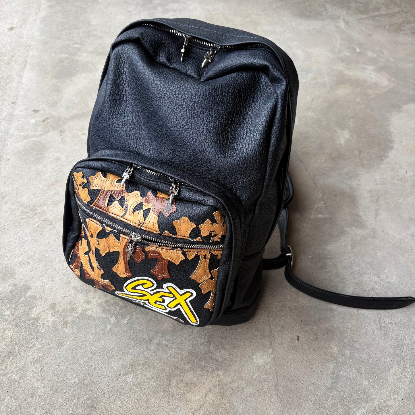 Vintage S*x Patch Backpack