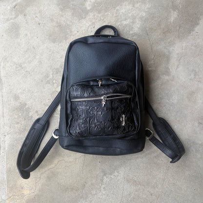 Vintage Cross Patch Backpack