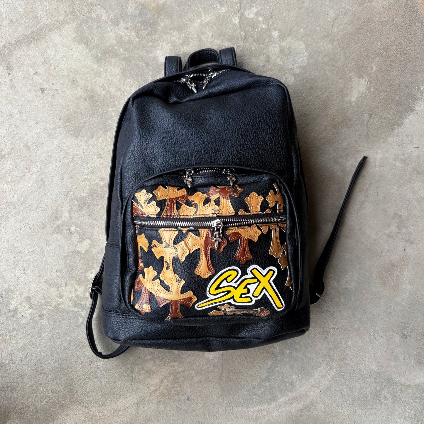 Vintage S*x Patch Backpack