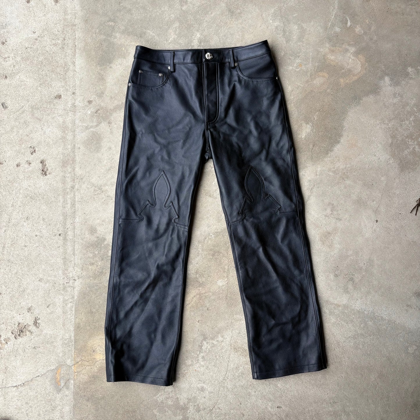 Vintage Leather Denim