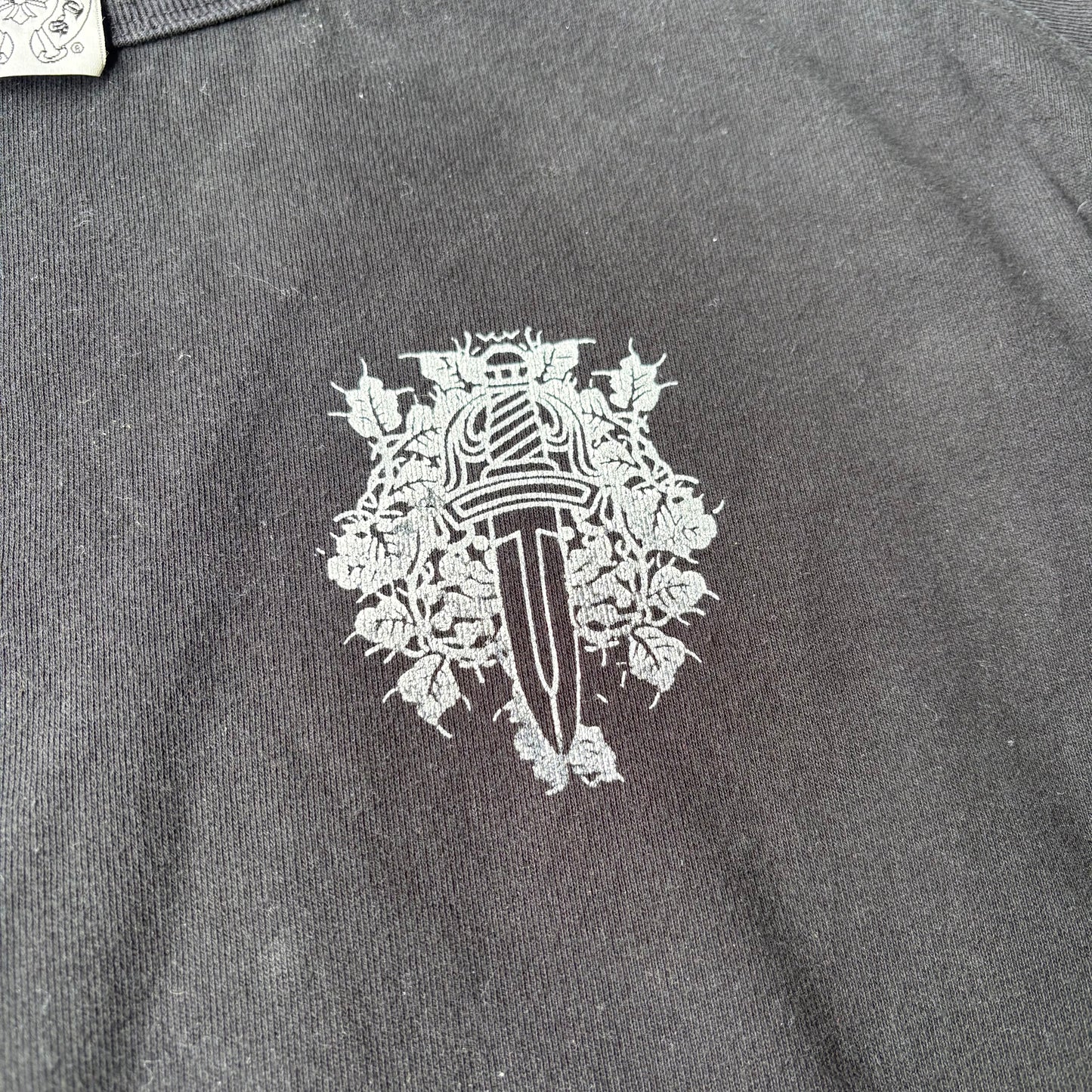 Large Vintage Fleur Crewneck