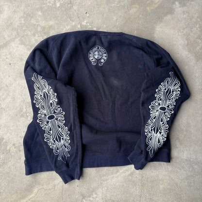 Large Vintage Fleur Crewneck